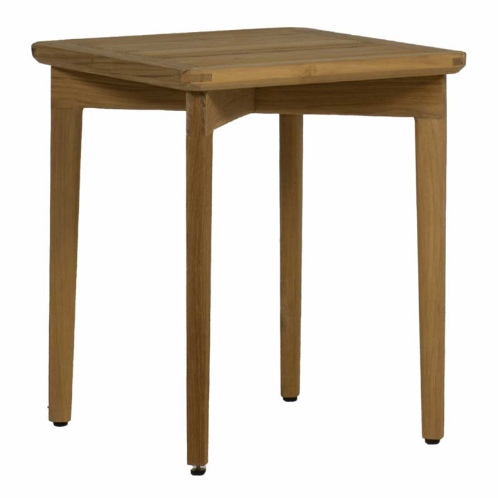Summer Classics Woodlawn Teak Side Table Wayfair